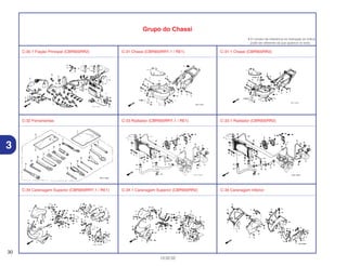 30
13.02.02
Grupo do Chassi
• O número de referência na ilustração do índice
pode ser diferente da que aparece no texto.
C-30.1 Fiação Principal (CBR900RR2) C-31 Chassi (CBR900RRY,1 / RE1) C-31.1 Chassi (CBR900RR2)
C-32 Ferramentas C-33 Radiador (CBR900RRY,1 / RE1) C-33.1 Radiador (CBR900RR2)
C-34 Carenagem Superior (CBR900RRY,1 / RE1) C-34.1 Carenagem Superior (CBR900RR2) C-35 Carenagem Inferior
3
 