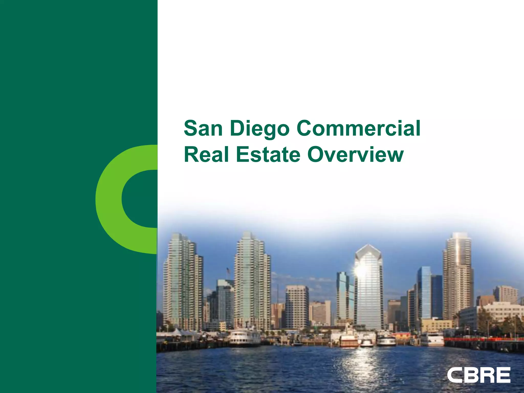 CBRE San Diego - Regional Overview | PPTX
