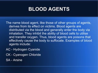 Chemical warfare - Chemical warfare (CW) involves using the toxic properties of chemical substances as weapons.  