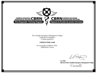 CBRN Basic Certificate