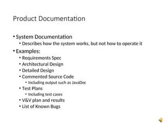 SOFTWARE DOCUMENTATION - INTRODUCTION - curtain raiser | PPT