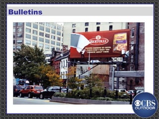 Billboards Rail &    Bus Street    Malls Subway   Furniture Bulletins 