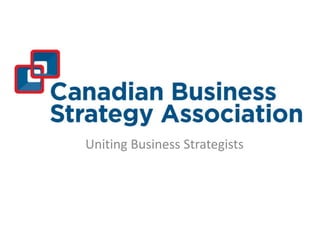 Uniting Business Strategists
 