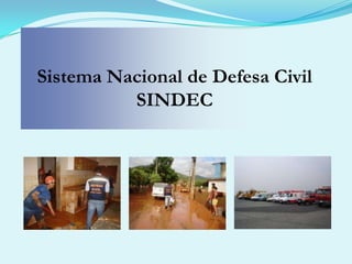 CONCEITOSREDUÇÃO DE DESASTRESObjetivo Geral da Defesa Civil