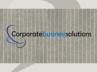  CBS Corporate Business Solutions Inc