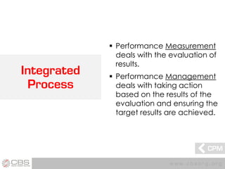 Corporate Performance Management | PDF
