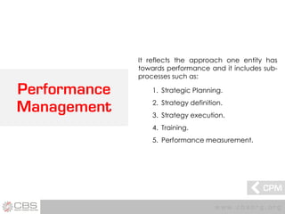 Corporate Performance Management | PDF