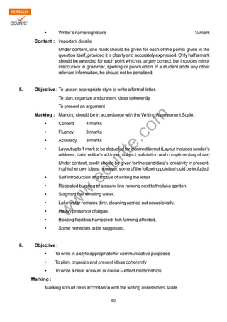Class 10 Cbse English Communicative Sample Paper Model 3 2009