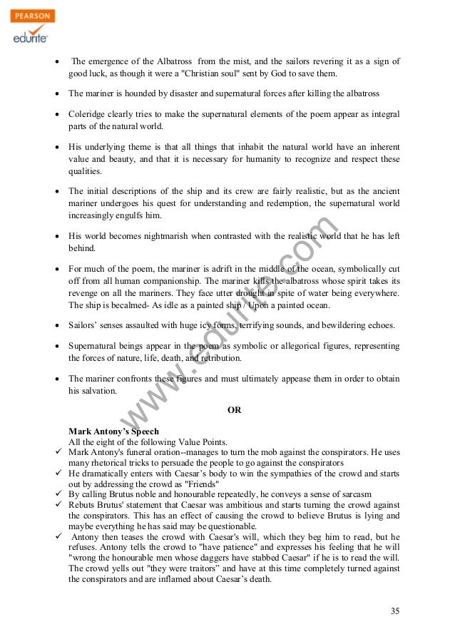 Cbse class 10 english question paper 2020 with answers image