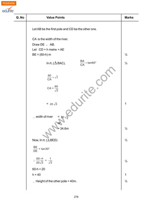 Class 10 Cbse Maths 2010 Sample Paper Model 2 | PDF