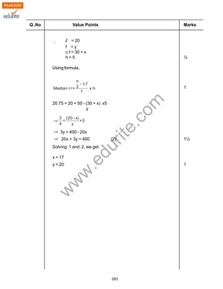 Class 10 Cbse Maths 2010 Sample Paper Model 2 | PDF