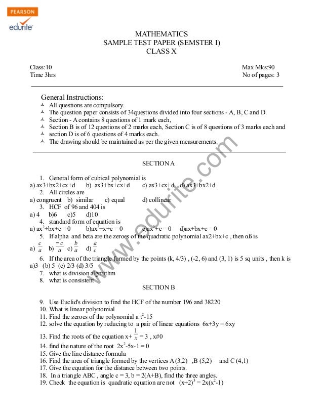 Cbse class 10 english question paper 2020 with answers image