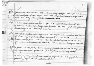 Cbse class-12-geography-model-answers-by-candidates-2015