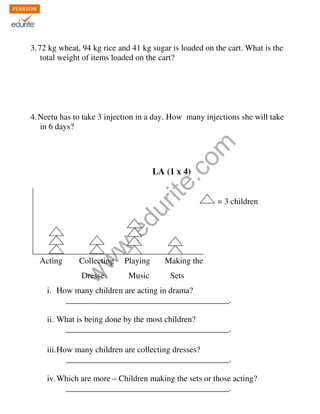 Class 4 Cbse Maths Sample Paper Term 2 Model 3 Pdf