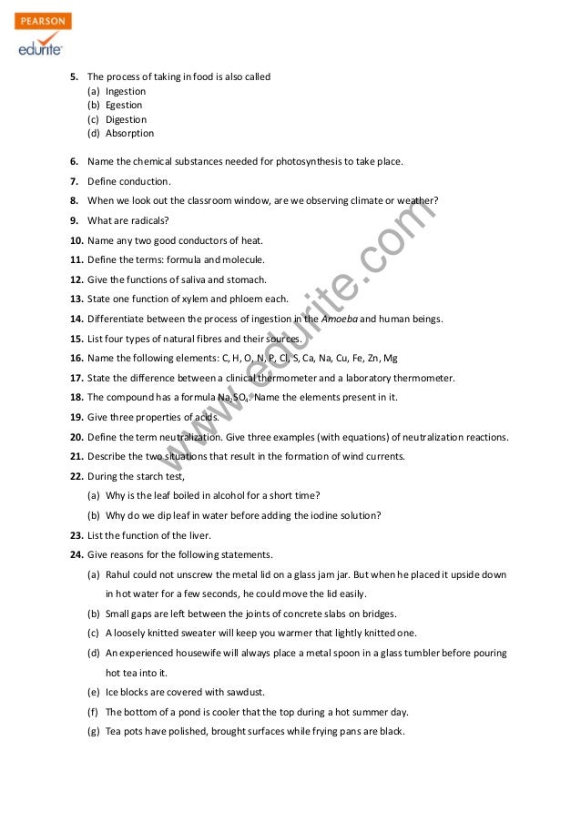 class 7 cbse science sample paper term 1 model 2