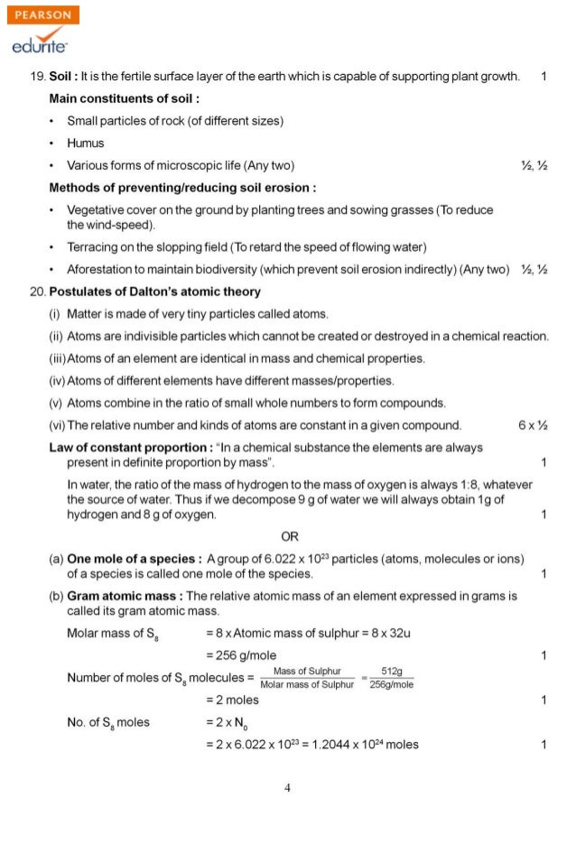 Class 9 Cbse Sample Paper Term 2 201112