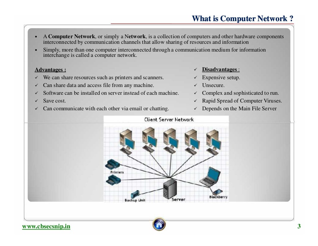 CBSE XII Communication And Network Concepts