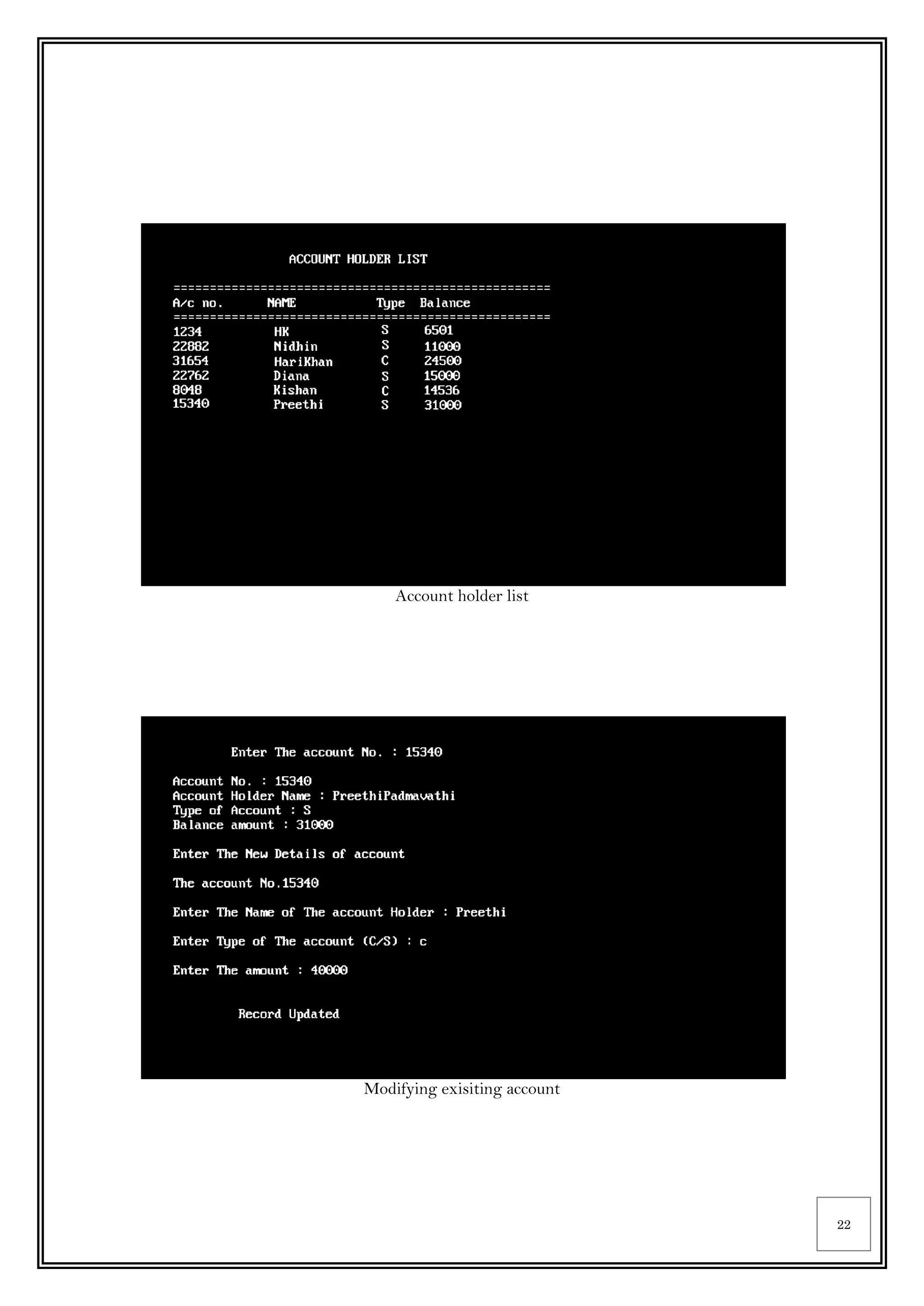 Cbse computer science (c++) class 12 board project bank managment ...