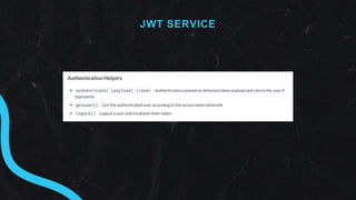 JWT SERVICE
 