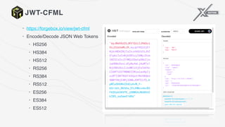 Secure all things with CBSecurity 3 | PDF
