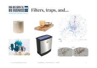 Filters, traps, and… 
© 2017 Hans Eibe Sørensen
 Capabilities | Data-Driven | #icdk17
 7
 
