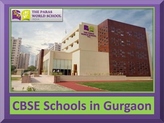 CBSE Schools in Gurgaon
 