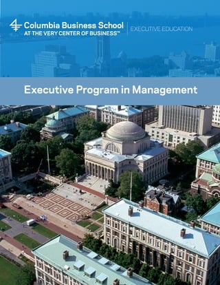 Executive Program in Management
 