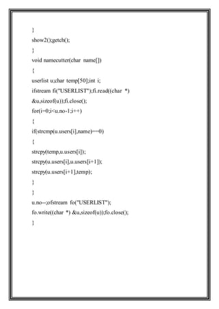 Cbse project computer science xii 2018 | DOCX