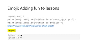 Python Tips and Tricks | PPT
