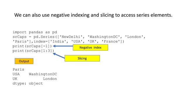 Data Analysis with Python Pandas | PPTX