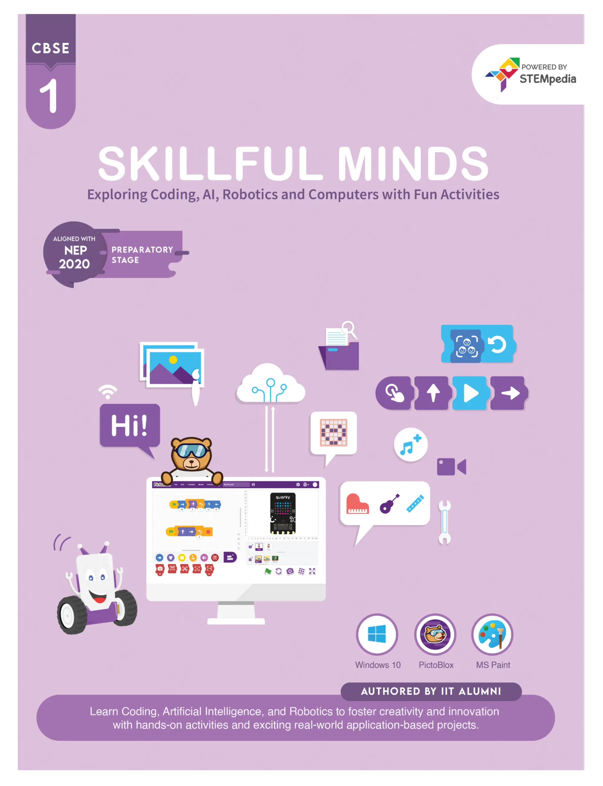 Cbse ict ai coding and robotics curriculum for classes 1 to 10 as per