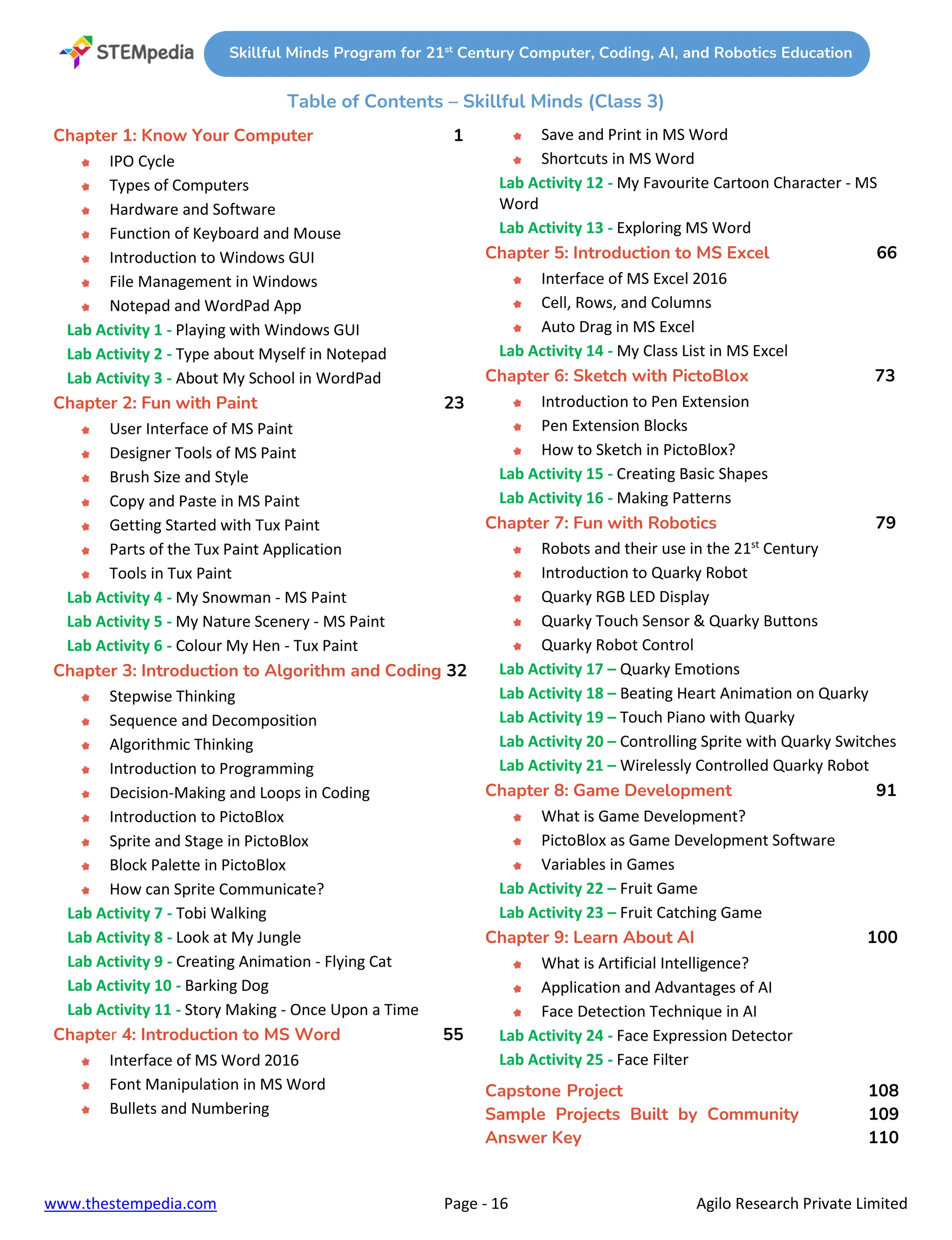 Cbse ict ai coding and robotics curriculum for classes 1 to 10 as per