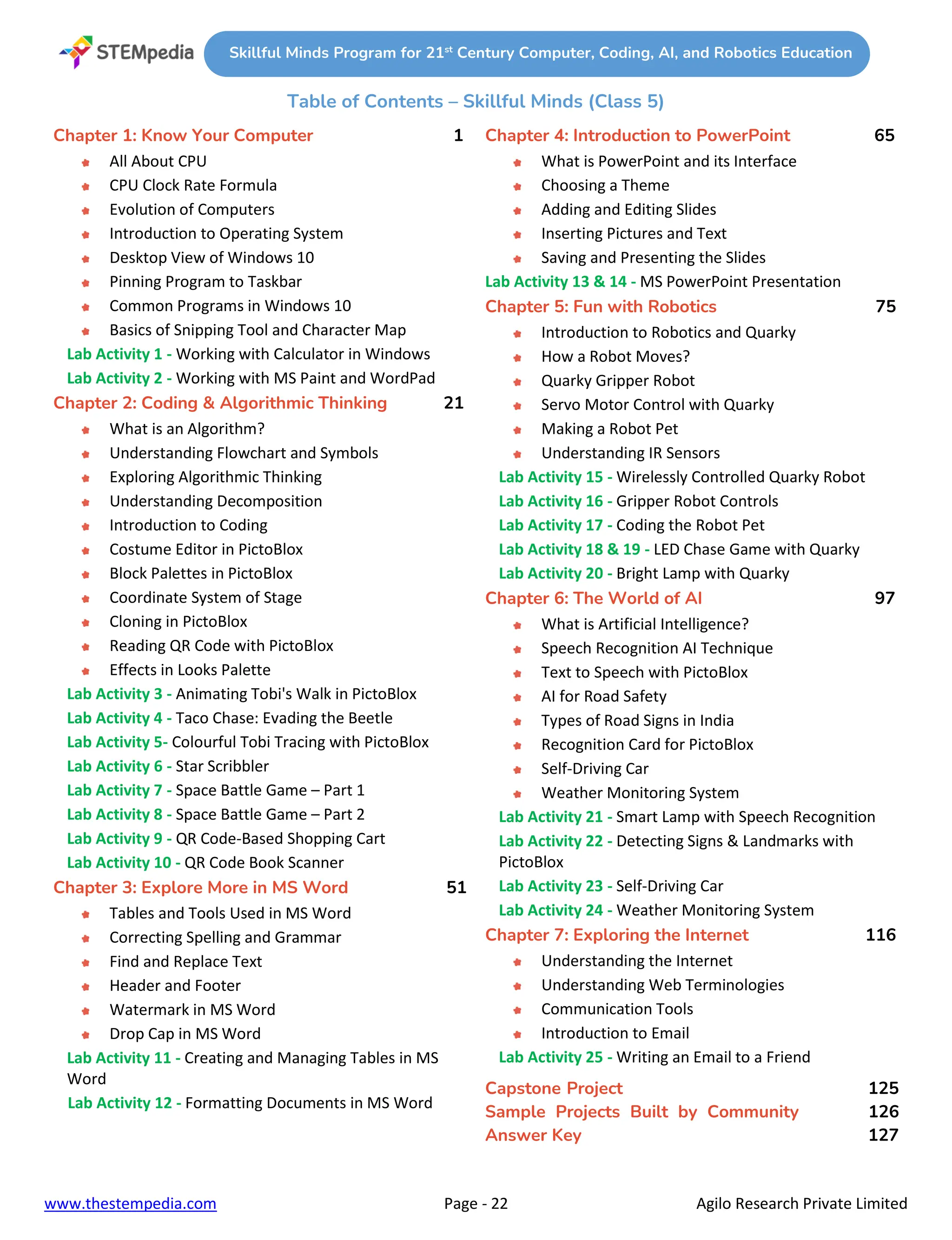 CBSE ICT, AI, Coding and Robotics Curriculum for Classes 1 to 10 As per ...