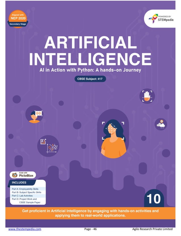 CBSE ICT, AI, Coding and Robotics Curriculum for Classes 1 to 10 As per ...