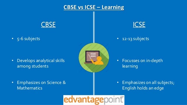 CBSE Vs ICSE Boards