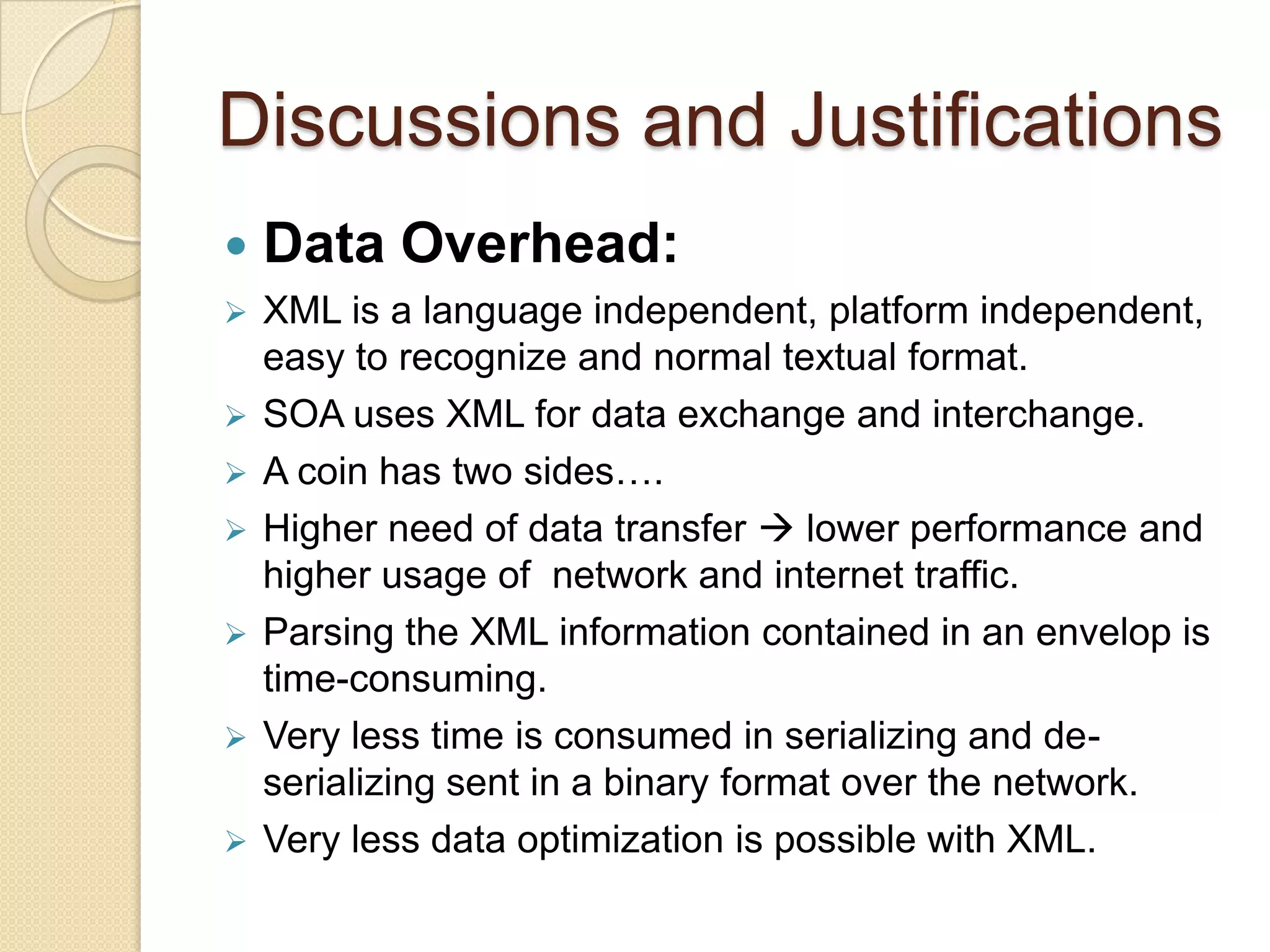 Only coarse-grained objects should be exposed to the network.