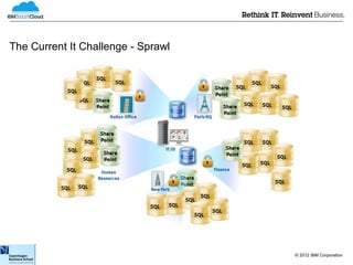 The Current It Challenge - Sprawl




                                    © 2012 IBM Corporation
 
