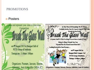 PROMOTIONS

   Posters
 