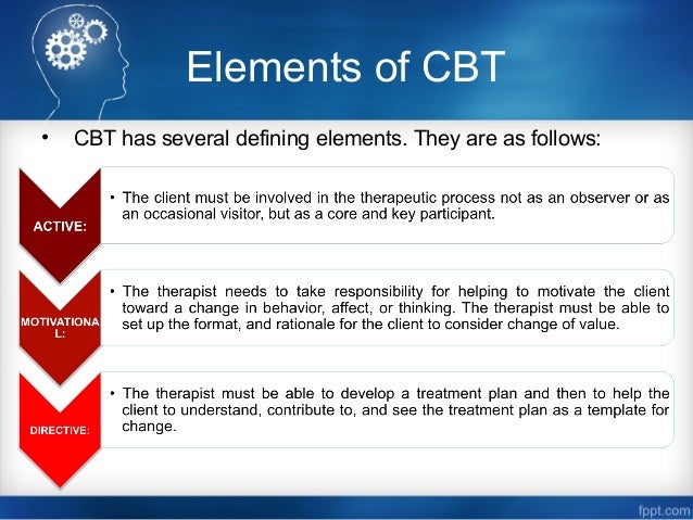 Cognitive Behavioral Therapy Cbt