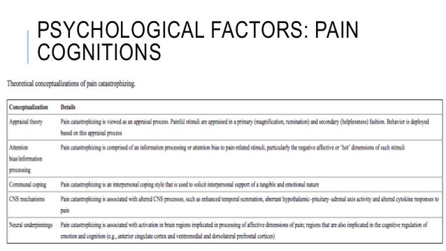 Cognitive Behavioral Therapy - Chronic Pain (CBT-CP)