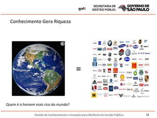 = Conhecimento Gera Riqueza Quem é o homem mais rico do mundo? 