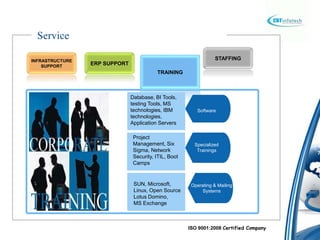 Cbt infotech companyprofile 18th | PPTX