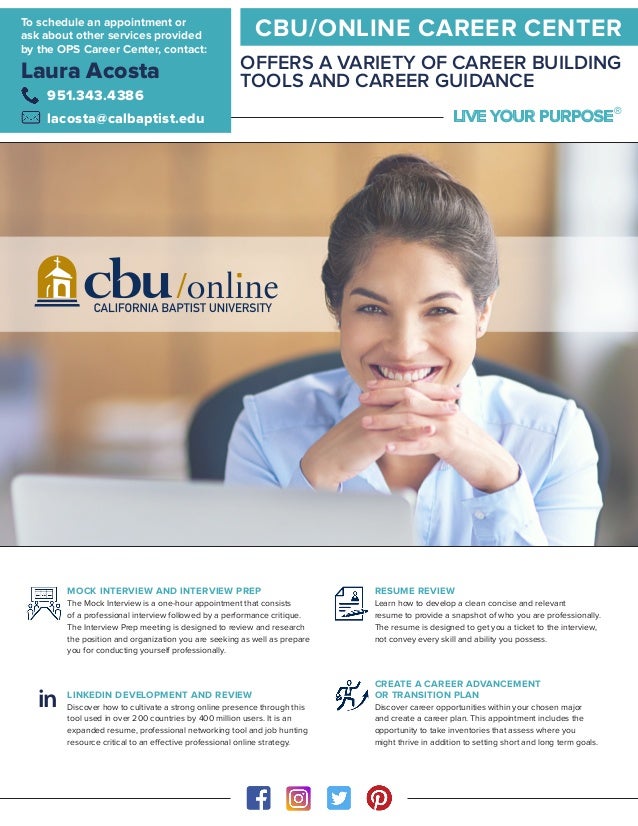 cbu online career center