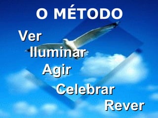 O MÉTODO 
RReevveerr 
VVeerr 
IIlluummiinnaarr 
AAggiirr 
CCeelleebbrraarr 
 