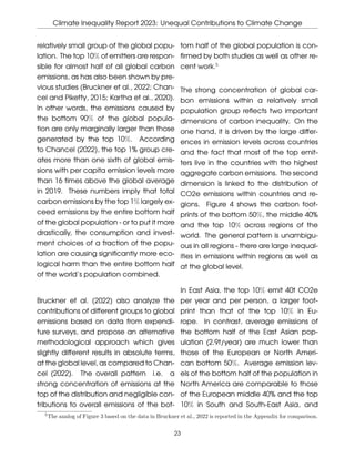 Climate Inequality Report 2023 | PDF