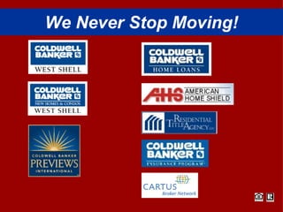 We Never Stop Moving! 