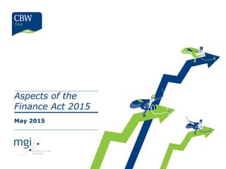 Aspects of the
Finance Act 2015
May 2015
 