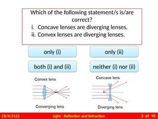Comprehensive Refraction Comprehensive Physics Presentation on Light: Reflection and Refraction ...