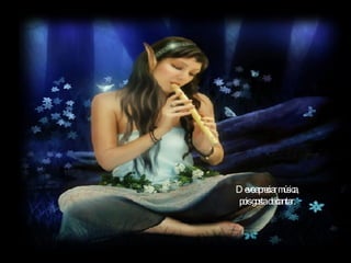 Deve apreciar música, pois gosta de cantar. 