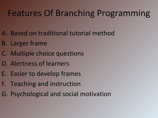 programmed learning | PPT